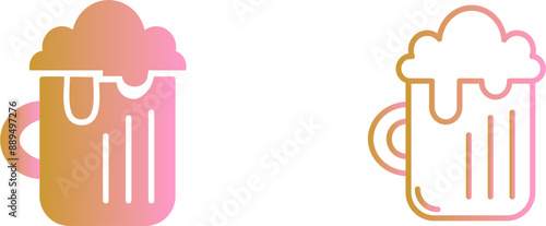 Pint of Beer Vector Icon