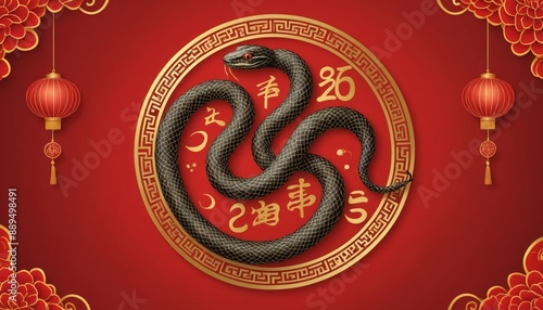 chinese new year, chinese style snake statue, iconic snake, wallpaper snake, red dragon, snake wood, ilstration snake, sio ular, imlek tahun baru	 photo