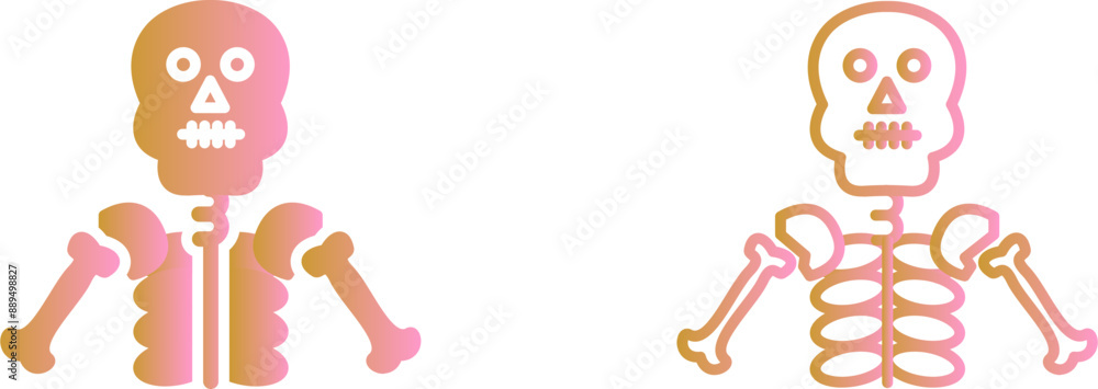 Skeleton Vector Icon Skeleton Vector Icon