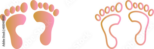 Foot X ray Vector Icon