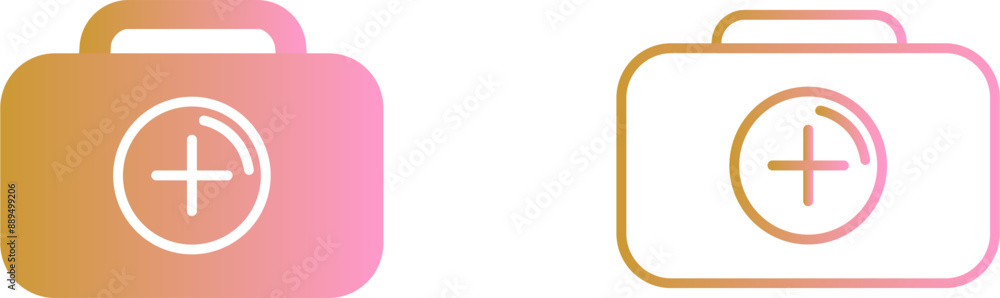 Fototapeta premium First Aid Vector Icon