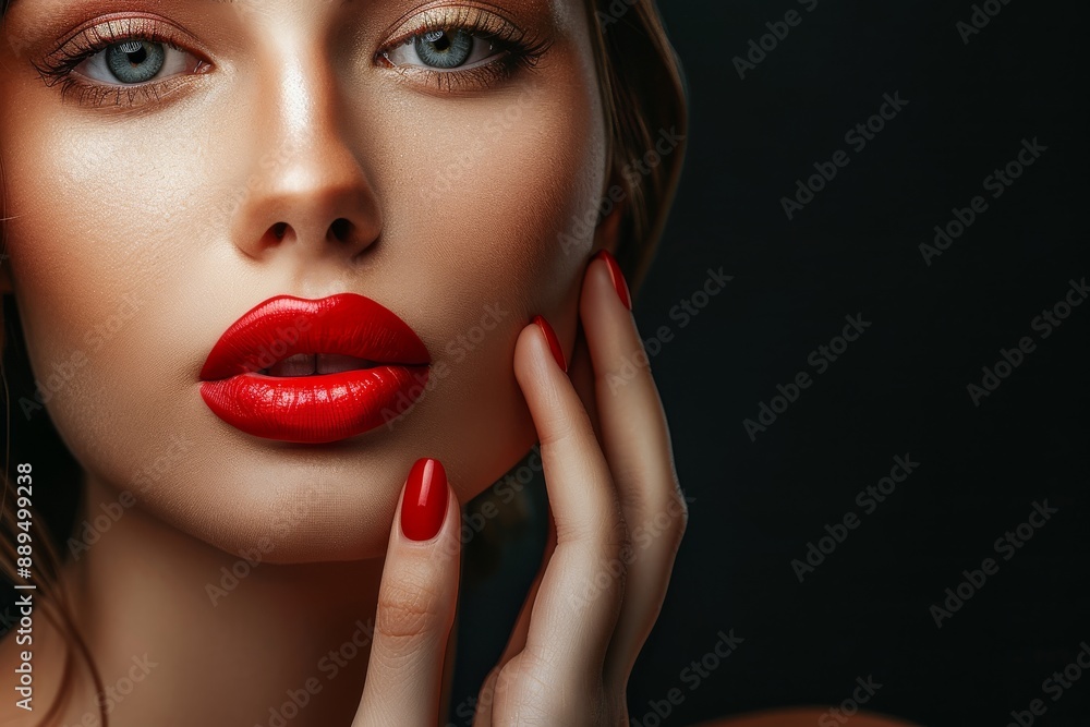 The painting perfectly captures the sophisticated and captivating essence of a chic and elegant woman, emanating beauty and grace in a mesmerizing and stunning depiction of allure The painting perfectly captures the sophisticated and captivating essence of a chic and elegant woman, emanating beauty and grace in a mesmerizing and stunning depiction of allure