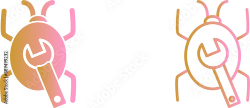 Bug Fixing Vector Icon