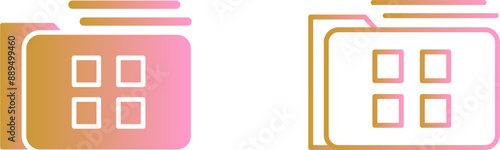 File Management Vector Icon