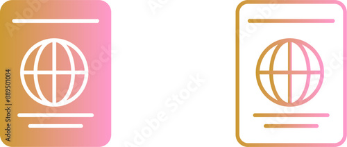 Passport Vector Icon