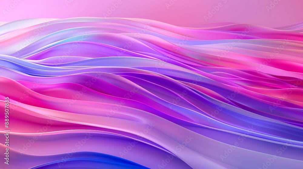 Obraz premium Abstract Gradient From Electric Purple To Crisp White