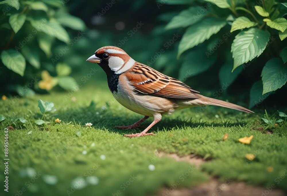 sparrow on a grass, robin on a branch, robin on grass, bird photography. sparrow on a grass, robin on a branch, robin on grass, bird photography.