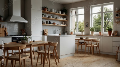 Scandinavian Inspired Kitchen © Halloway