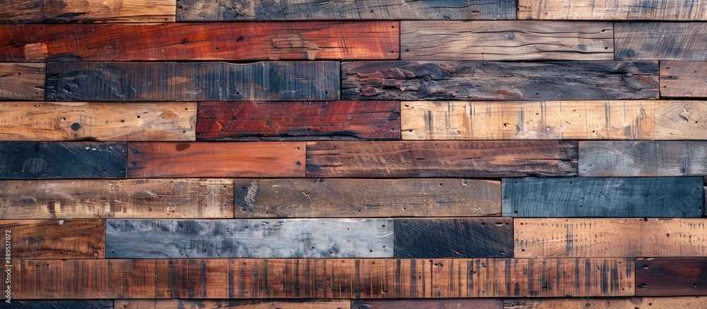 New horizontal wooden planks creating a wall surface with wood texture, perfect for copy space image. New horizontal wooden planks creating a wall surface with wood texture, perfect for copy space image.