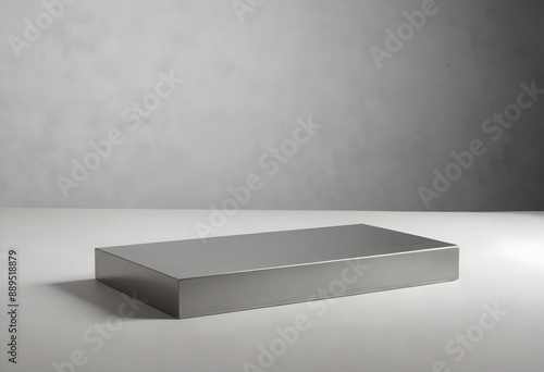 metallic texture podium for product display