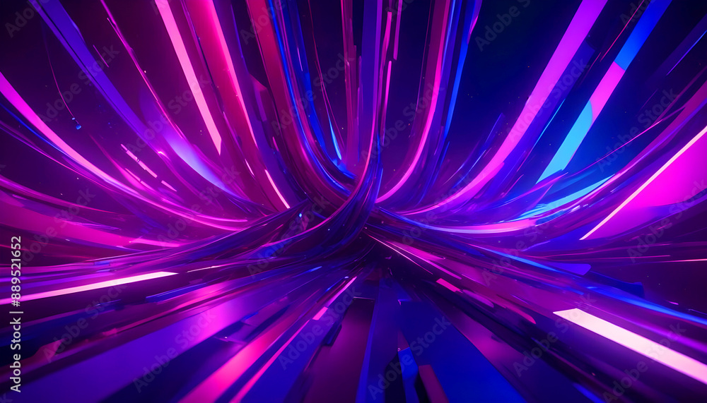 Obraz premium dynamic purple abstract business background 14