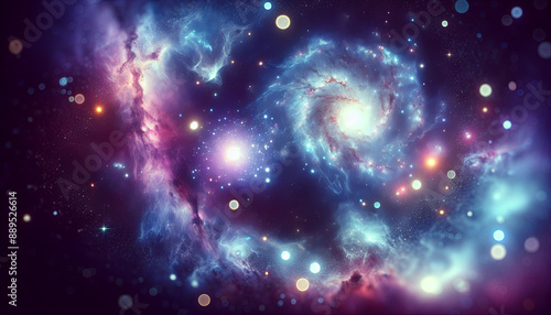 Galaxy space background