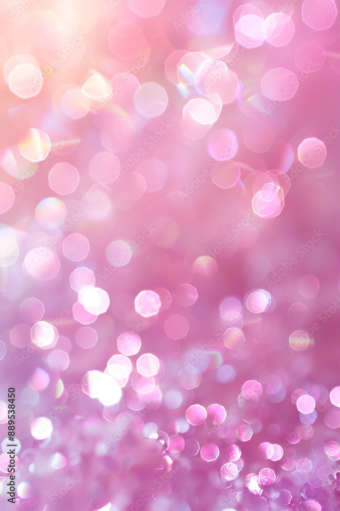Pink and purple bokeh lights creating a dreamy, blurred background with a soft, romantic atmosphere. Pink and purple bokeh lights creating a dreamy, blurred background with a soft, romantic atmosphere.