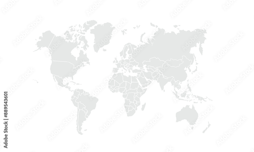 World map Grayscale,isolated on white background for website layouts,background,education, precise,customizable,Travel worldwide,map silhouette backdrop,earth geography, political,reports. World map Grayscale,isolated on white background for website layouts,background,education, precise,customizable,Travel worldwide,map silhouette backdrop,earth geography, political,reports.