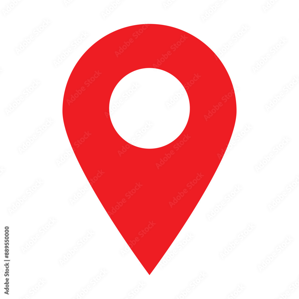 location pin icon. Map marker sign. flat style red location icon. Map point symbol. Map pointer symbol. location pin icon. Map marker sign. flat style red location icon. Map point symbol. Map pointer symbol.