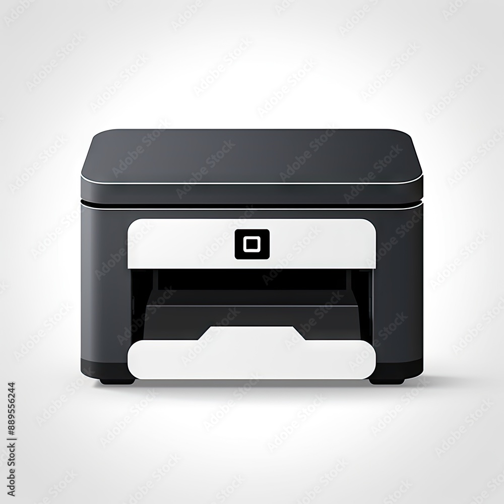 Simple Printer Icon, MFP Isolated, Laser Print, Inkjet Printer Icon for Web, Advertising, Layout Design, AI Simple Printer Icon, MFP Isolated, Laser Print, Inkjet Printer Icon for Web, Advertising, Layout Design, AI