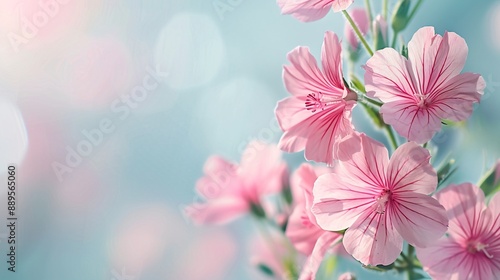 A beautiful flower on background, a colorful greeting. Bright and blooming, it's an amazing natural sight.