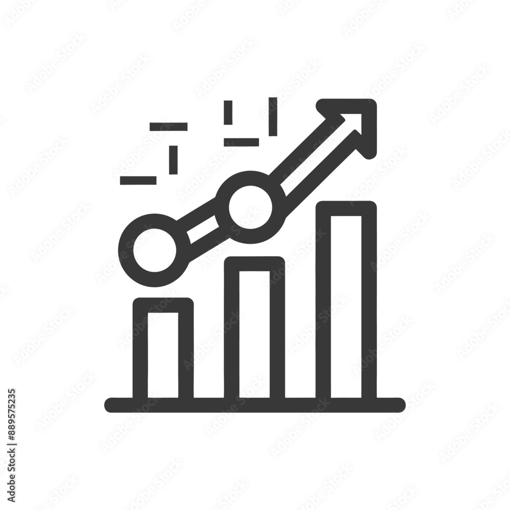 marketing in minimalist line art icon logo symbol marketing in minimalist line art icon logo symbol