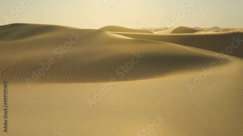 Sinking sands create an evershifting landscape with delicate sand ripples and patterns constantly changing before your eyes. photo