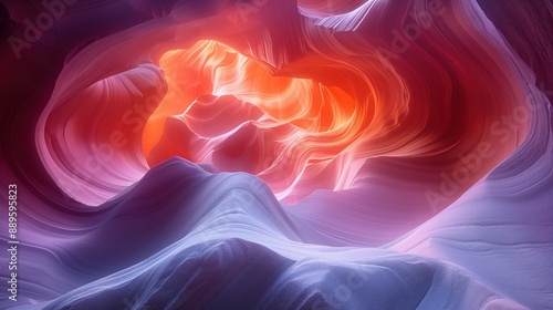 Colorful Slot Canyon