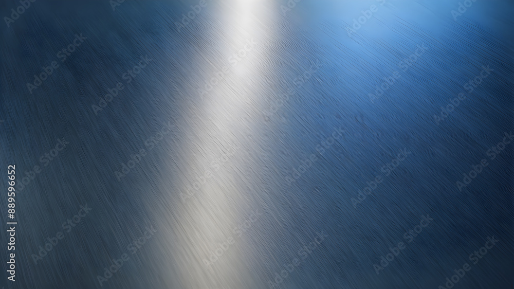 Blue Metal background or texture of brushed steel plate with reflections Iron plate and shiny. Generative AI Blue Metal background or texture of brushed steel plate with reflections Iron plate and shiny. Generative AI