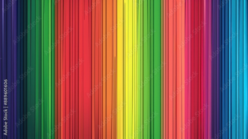 Abstract Rainbow Stripes Background Abstract Rainbow Stripes Background