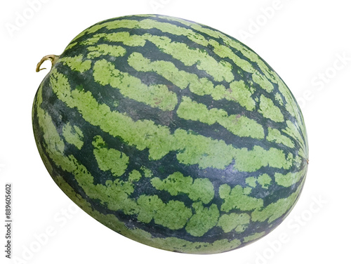 watermelon isolated on transparent background photo