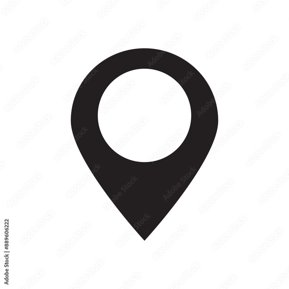 Location icon. location pin icon sign vector Location icon. location pin icon sign vector