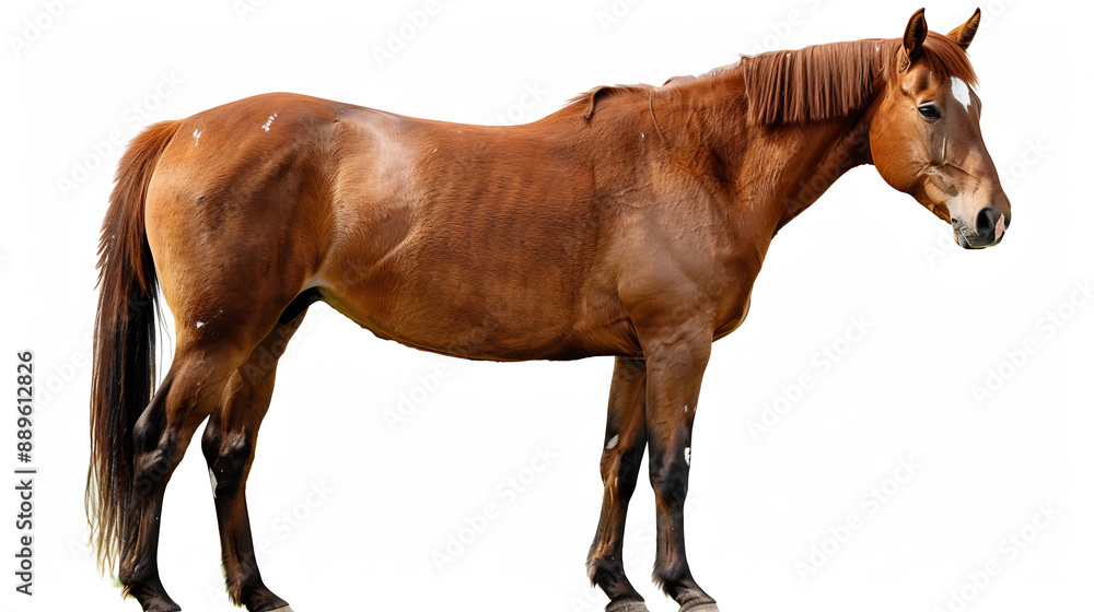 Fototapeta premium horse isolated on transparent background