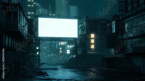 Wallpaper Mural Neon Cityscape: A Futuristic Urban Night Torontodigital.ca