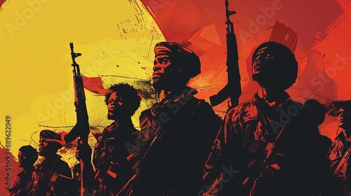 Many far-left groups oppose imperialism, colonialism, and military interventionism by powerful nations. They advocate for international solidarity among oppressed peoples and support for anti-colonial photo