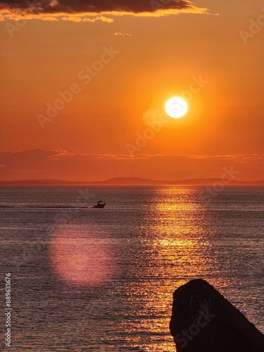 Obraz na plátně rockport Sunset