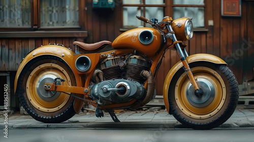 Custom Built Motorcycle photo