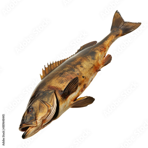 Photo of Bass isolated on transparent background photo