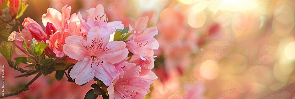 Fototapeta premium delicate azaleas