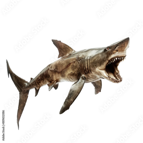 Photo of Goblin Shark isolated on transparent background