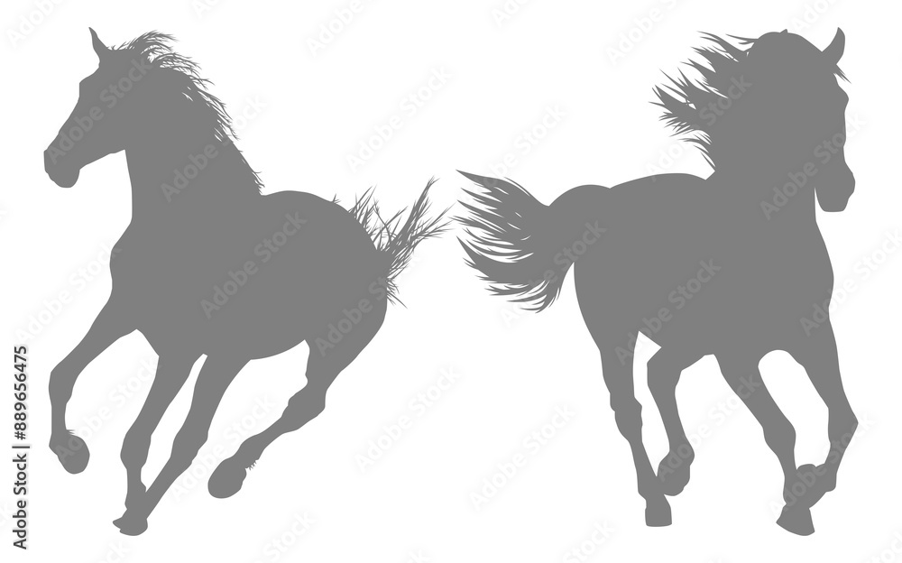 Pair Horse Silhouette, flat style, can use for Logo Gram, Art Illustration, Emblem, Pictogram, Apps, Website or Graphic Design Element. Format PNG Pair Horse Silhouette, flat style, can use for Logo Gram, Art Illustration, Emblem, Pictogram, Apps, Website or Graphic Design Element. Format PNG