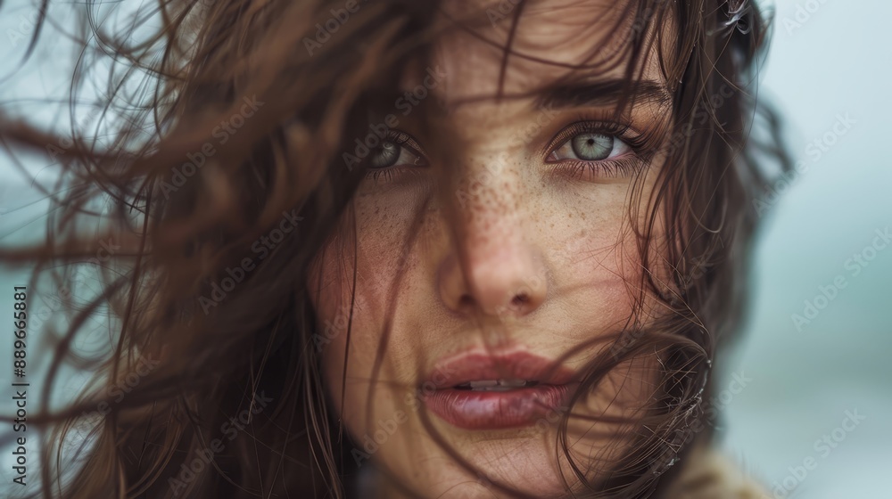 freckles dotting hair, dancing with wind freckles dotting hair, dancing with wind