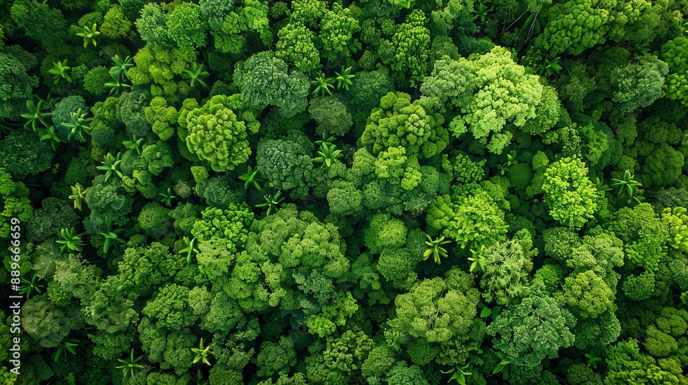 Aerial top view of a forest showcasing the rainforest ecosystem and a healthy environment concept and background Texture of green trees viewed from above Aerial top view of a forest showcasing the rainforest ecosystem and a healthy environment concept and background Texture of green trees viewed from above