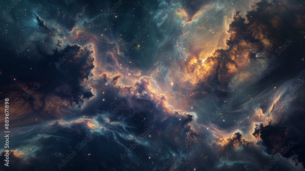 Fototapeta premium Nebula Dreamscapes