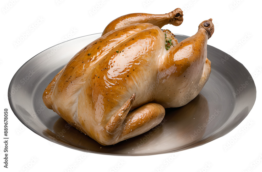 roast chicken with fries, png format. roast chicken with fries, png format.