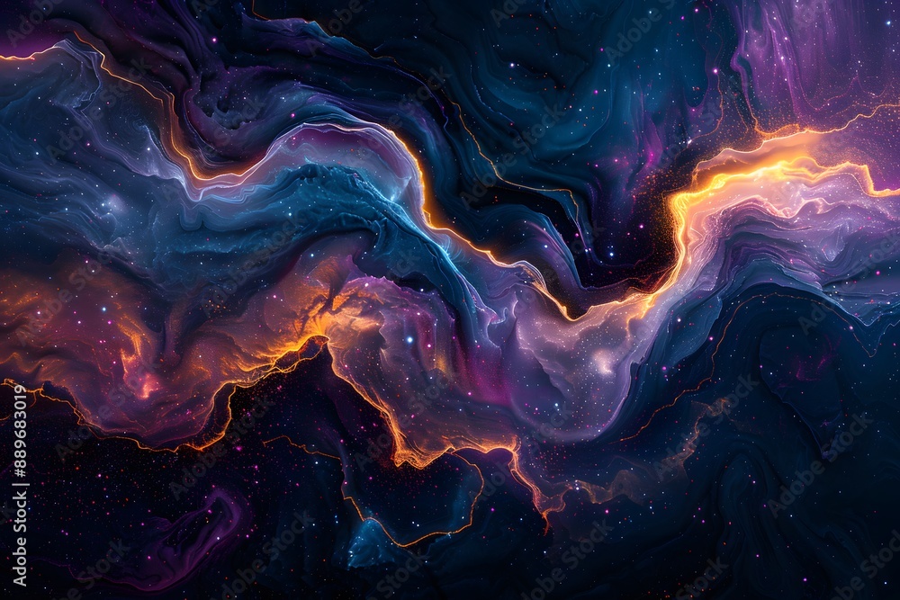 Mesmerizing Cosmic Swirls of Colorful Nebulae Mesmerizing Cosmic Swirls of Colorful Nebulae