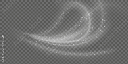 Stream of fresh wind png. Imitation of the exit of cold air from the air conditioner.	