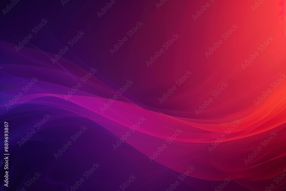 Vibrant purple and red gradient background with smooth curves creating an abstract design Vibrant purple and red gradient background with smooth curves creating an abstract design