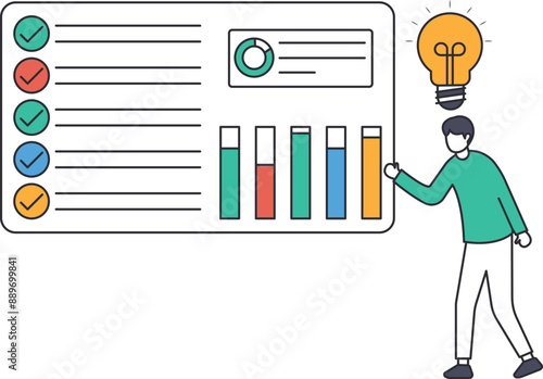 Content Marketing or blogger or bullet journal, publishing editor or writing article online, copywriter for advertising concept,
