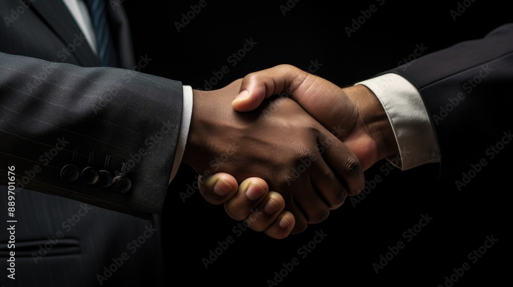 Businessmen Shaking Hands. Businessmen Shaking Hands.