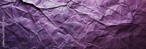 Wallpaper Mural A close-up view of a crumpled, textured, vintage purple paper background with subtle creases Torontodigital.ca