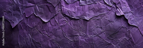 Wallpaper Mural A close-up top-down view of a textured vintage purple paper background with subtle creases Torontodigital.ca