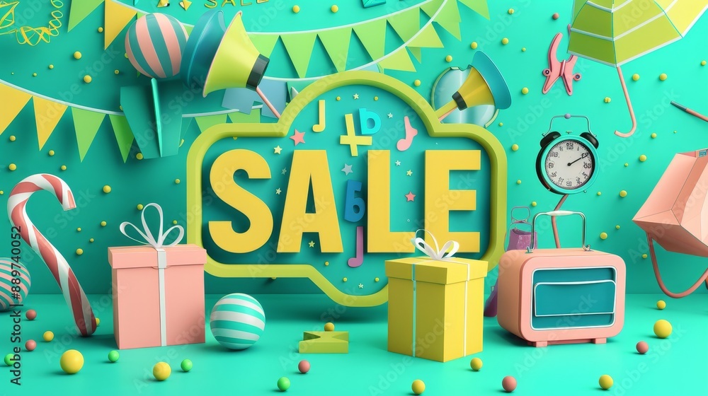 Exclusive sale offer banner with Exclusive sale offer banner with