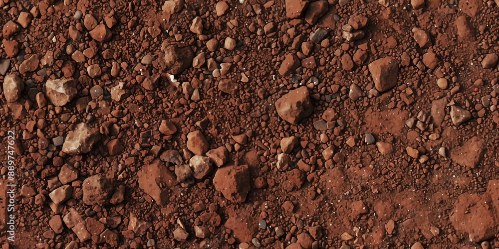 Seamless pattern photo texture of red soil Seamless pattern photo texture of red soil